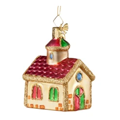 Poesie in Glas Glass Tree Decorations|Nostalgic Church