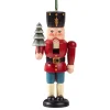 * Wood Tree Decorations|Nutcracker "Country"