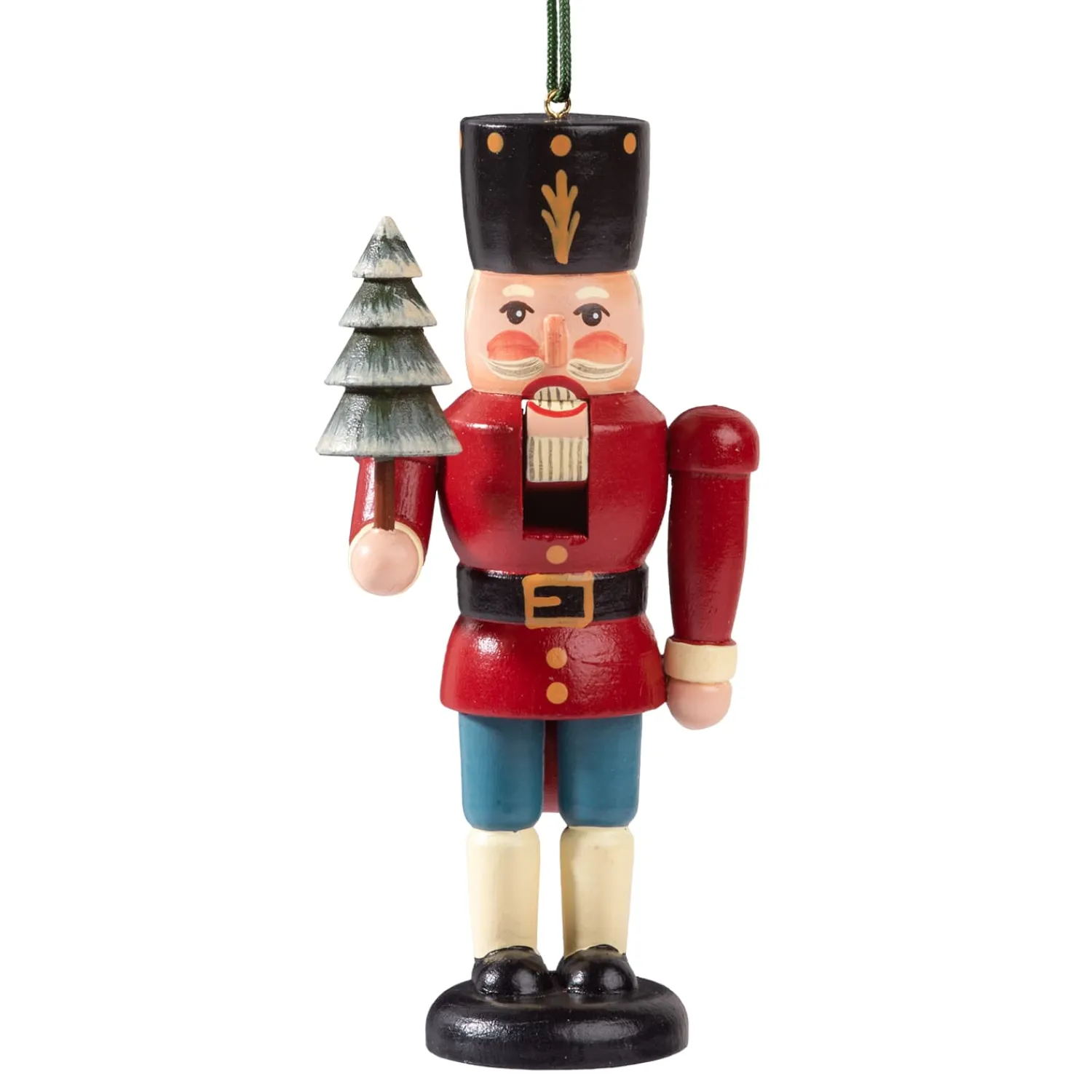 * Wood Tree Decorations|Nutcracker "Country"
