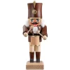 HODREWA Nutcrackers|Nutcracker "Drummer", Brown, 8.1 Inch