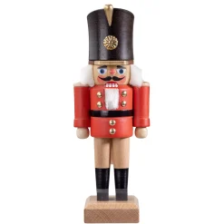 HODREWA Nutcrackers|Nutcracker "Guards Soldier", Red, 8.1 Inch