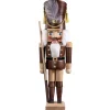 HODREWA Nutcrackers|Nutcracker "Guards Soldier", Brown, 15.75 Inch