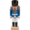 HODREWA Nutcrackers|Nutcracker "Hussar" Blue, 5.7 Inch