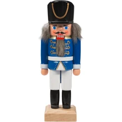 HODREWA Nutcrackers|Nutcracker "Hussar" Blue, 5.7 Inch