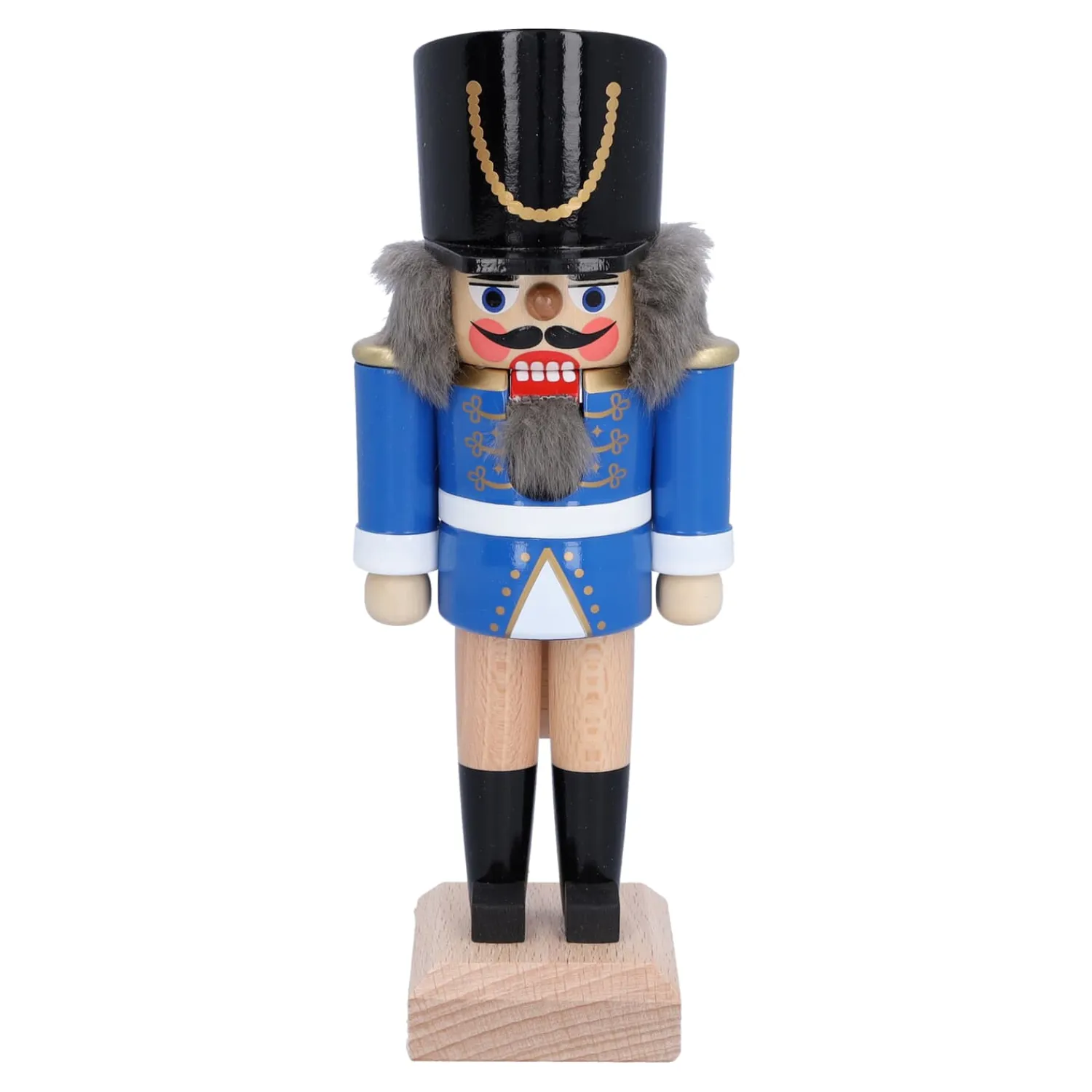 HODREWA Nutcrackers|Nutcracker "Hussar" Blue, 7.1 Inch
