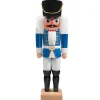 HODREWA Nutcrackers|Nutcracker "Hussar" Blue, 10.6 Inch
