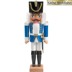 HODREWA Nutcrackers|Nutcracker "Hussar" Blue, 14.2 Inch