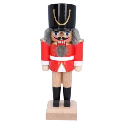 HODREWA Nutcrackers|Nutcracker "Hussar" Red, 7.1 Inch