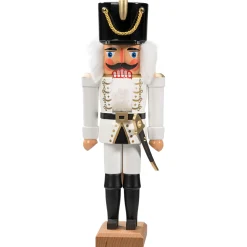 HODREWA Nutcrackers|Nutcracker "Hussar" White, 14.2 Inch