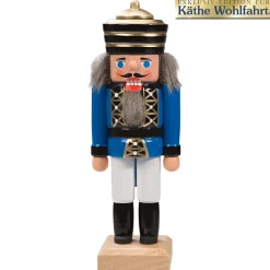 HODREWA Nutcrackers|Nutcracker "King" Blue, 5.5 Inch
