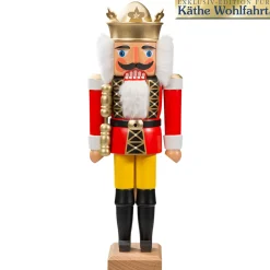 HODREWA Nutcrackers|Nutcracker "King" Red, 14.2 Inch