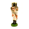 HODREWA Nutcrackers|Nutcracker "King" White, 12.6 Inch