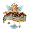 * Bavaria Souvenirs|Ornament "Oberammergau" With Guardian Angel