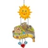 * Wood Tree Decorations|Ornament "York"
