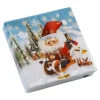 * Table Decorations|Paper Cocktail Napkins "Christmas Sleigh Ride"