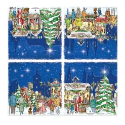 * Table Decorations|Paper Napkins "Christmas Market"