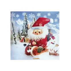 * Table Decorations|Paper Napkins "Christmas Sleigh Ride"