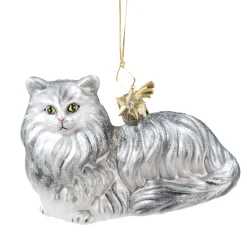 Poesie in Glas Glass Tree Decorations|Persian Cat