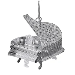 * Brass Tree Decorations|Piano, Silver-Plated