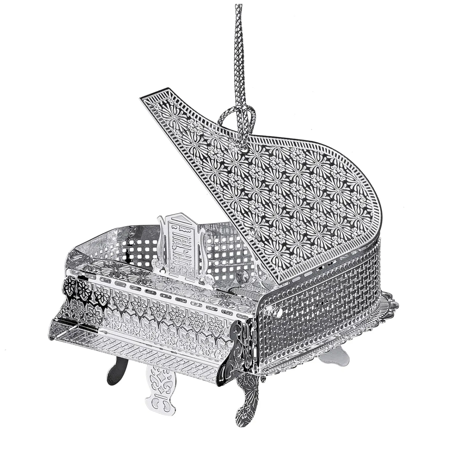 * Brass Tree Decorations|Piano, Silver-Plated