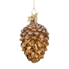 Poesie in Glas Glass Tree Decorations|Pine Cone