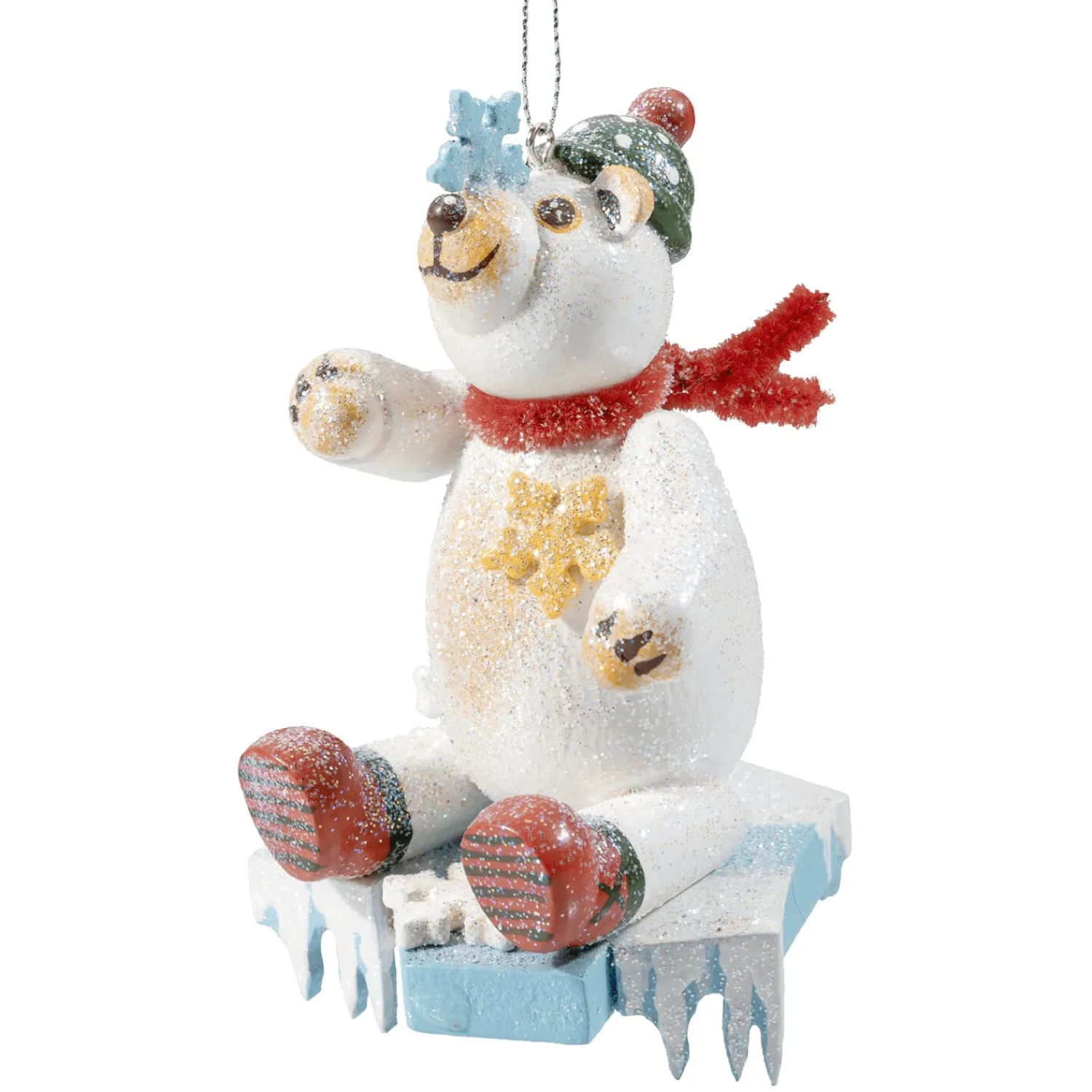 * Wood Tree Decorations|Polar Bear