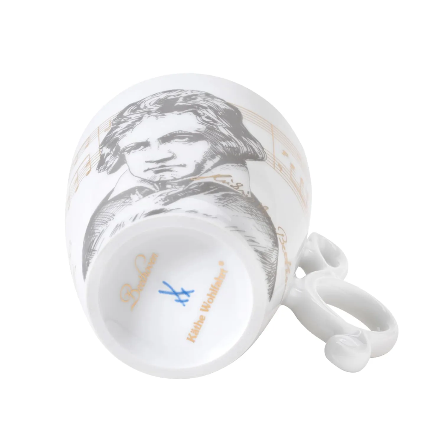 Meissen Porzellan Table Decorations|Porcelain Cup "Beethoven"