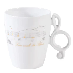 Meissen Porzellan Table Decorations|Porcelain Cup "The Snow Falls Softly"
