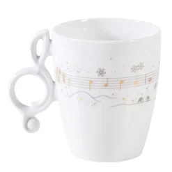 Meissen Porzellan Table Decorations|Porcelain Cup "The Snow Falls Softly"