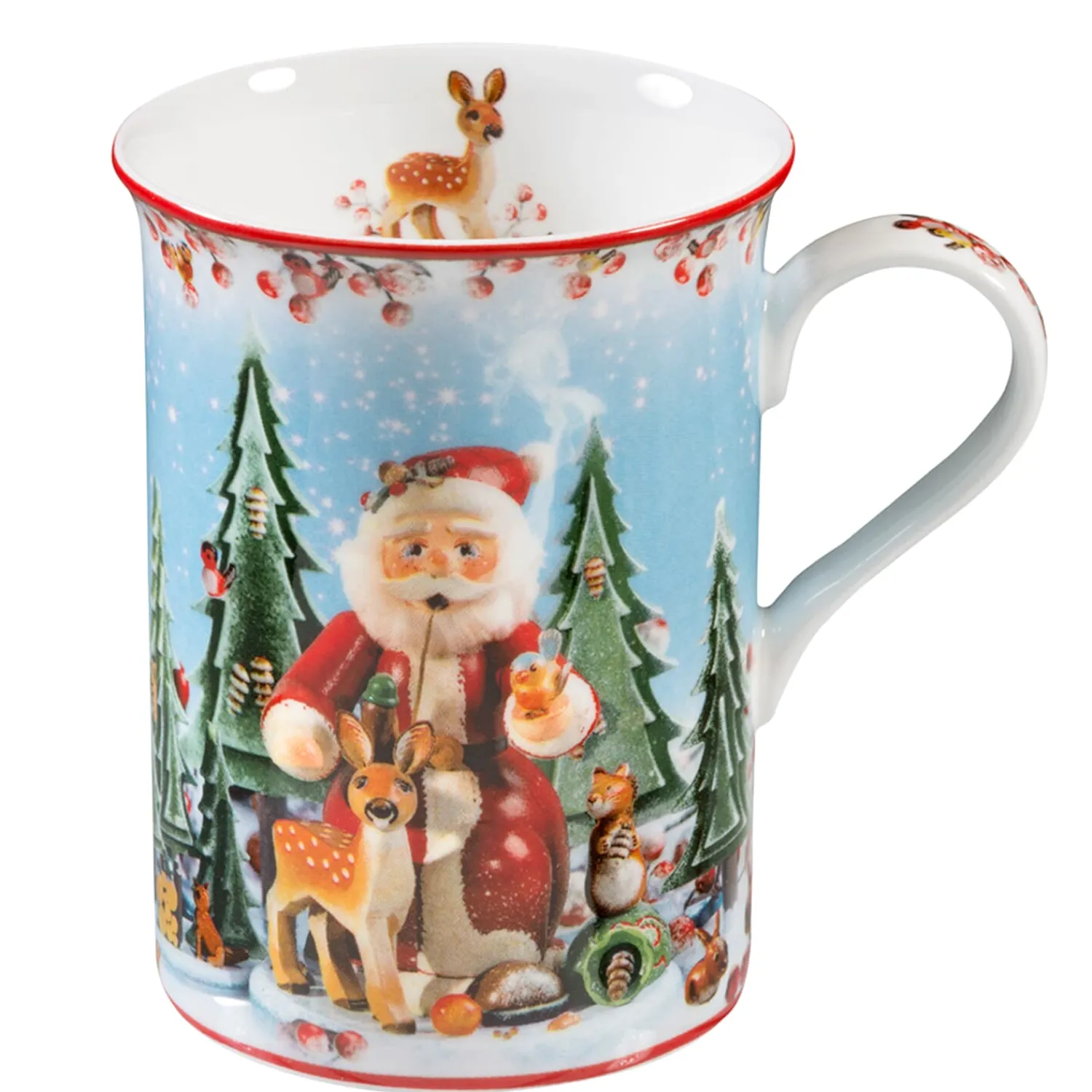 * Table Decorations|Porcelain Mug "Animal Christmas"