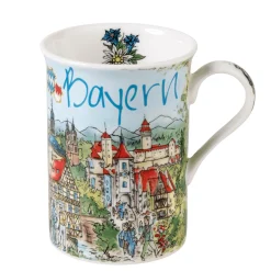 * Bavaria Souvenirs|Porcelain Mug "Bavaria"