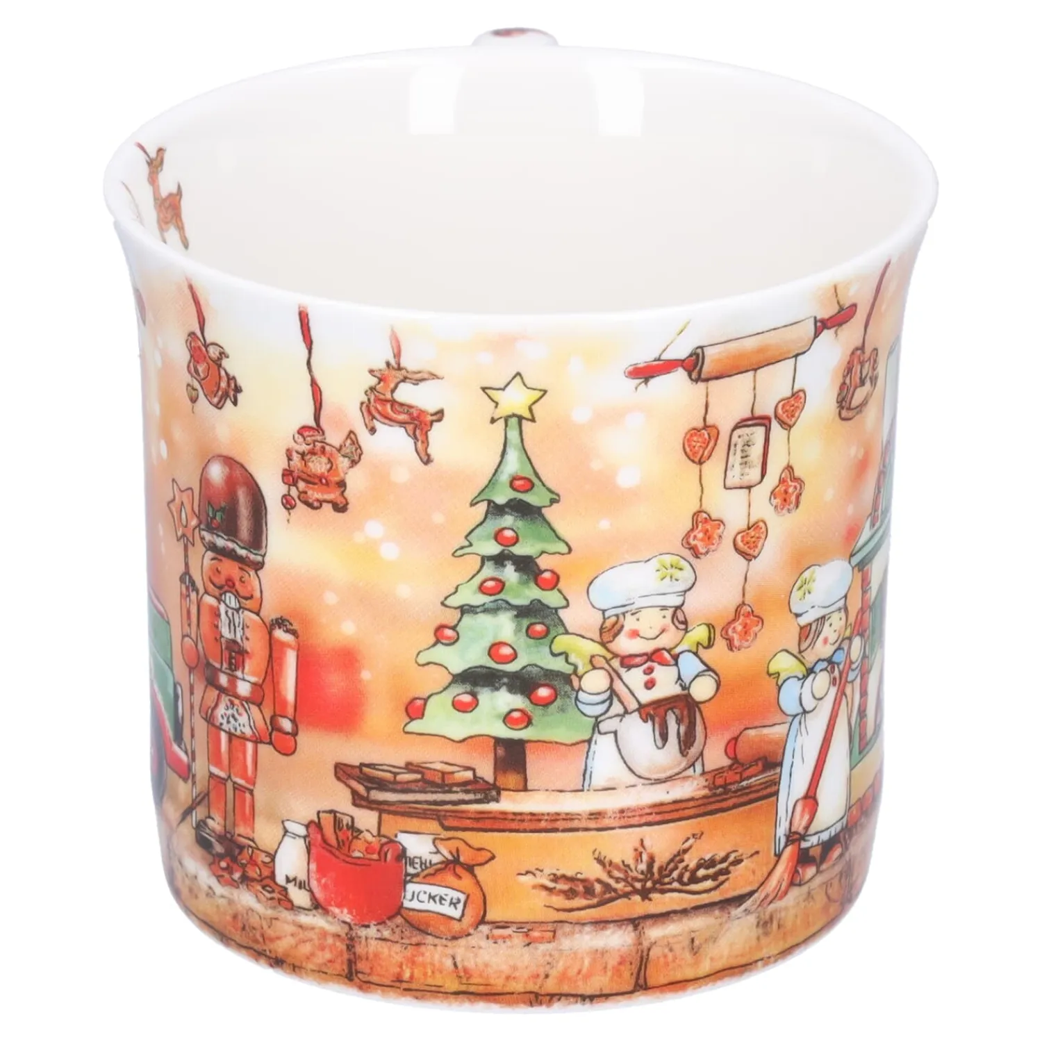 * Table Decorations|Porcelain Mug "Christmas Bakery"