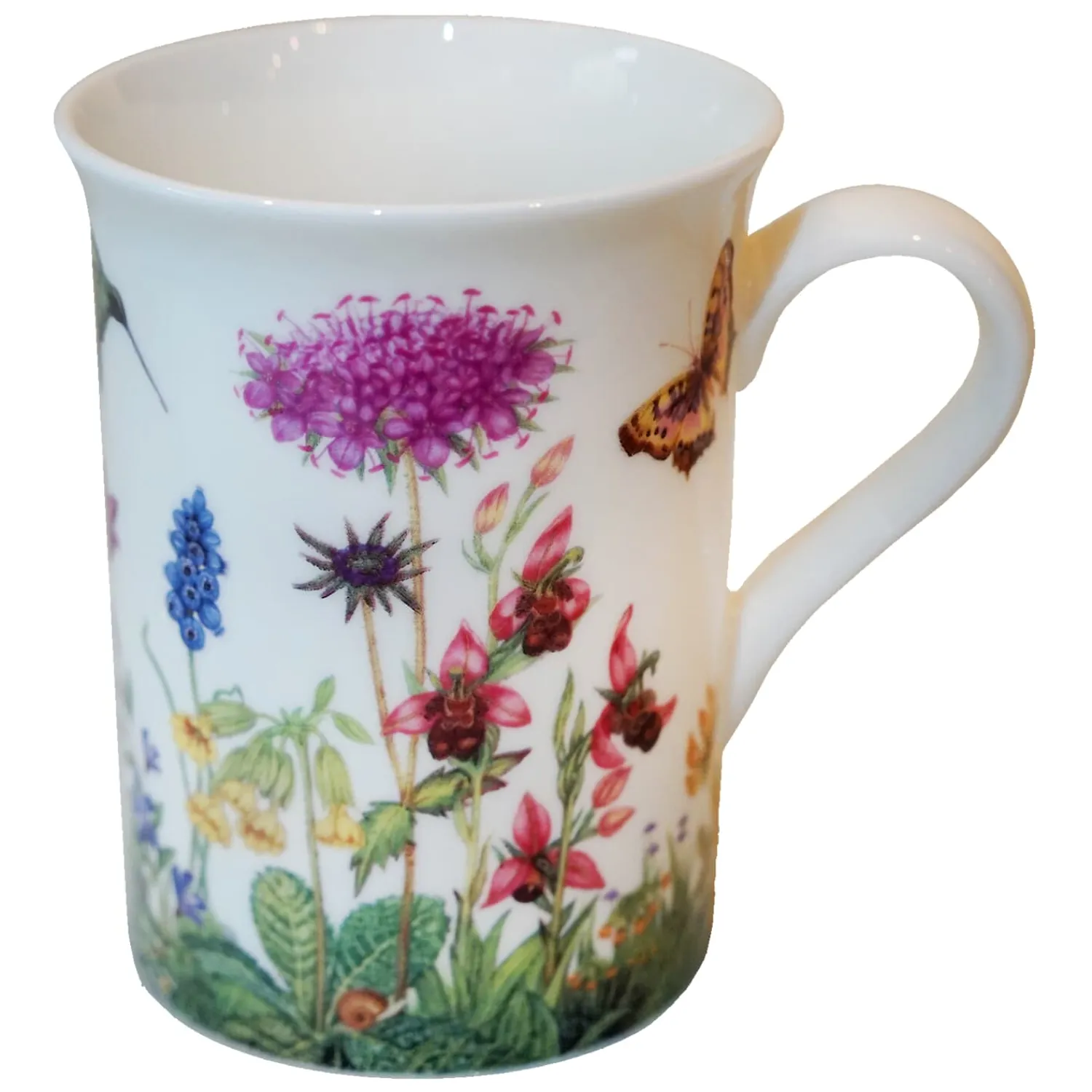 * Table Decorations|Porcelain Mug "Flower Meadow With Orchids"