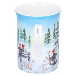 * Table Decorations|Porcelain Mug "Ice Skating"