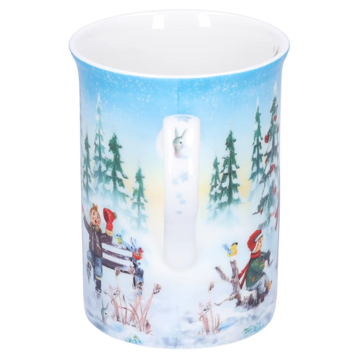 * Table Decorations|Porcelain Mug "Ice Skating"