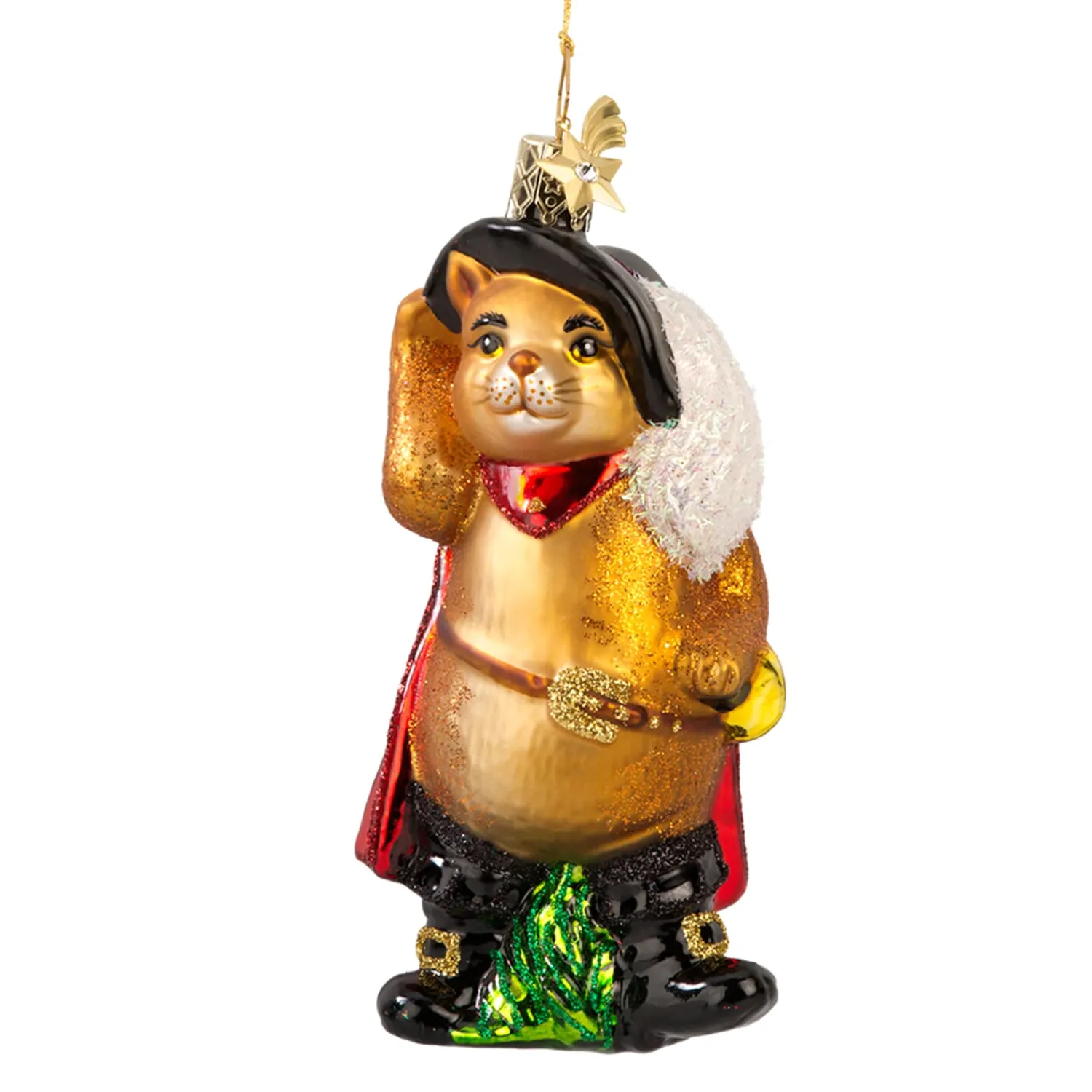 Poesie in Glas Glass Tree Decorations|Puss In Boots