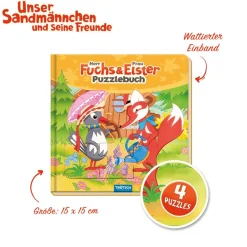 Trötsch Verlag Toys|Puzzle Book "Mr. Fox And Mrs. Magpie"