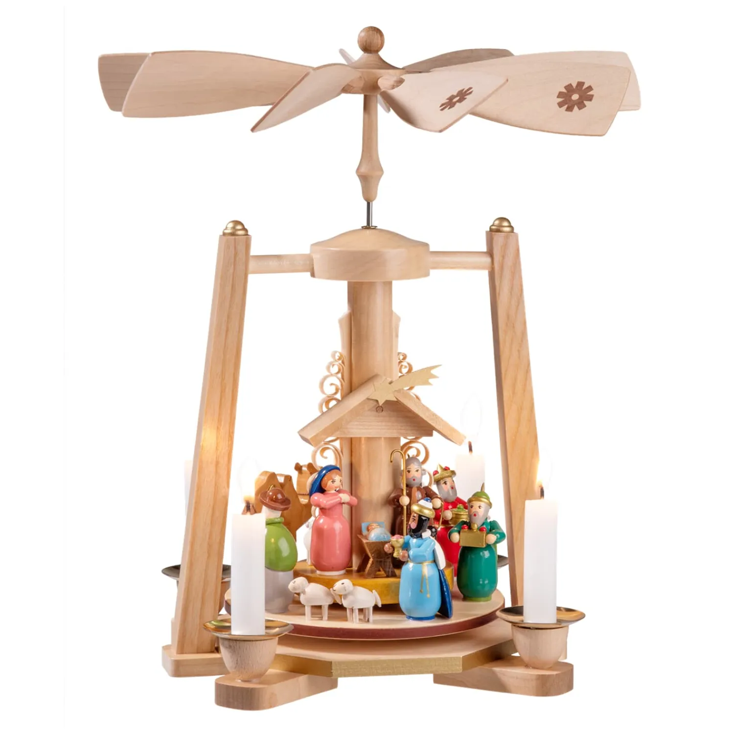* Pyramids|Pyramid "Nativity Scene With The Three Wise Men"