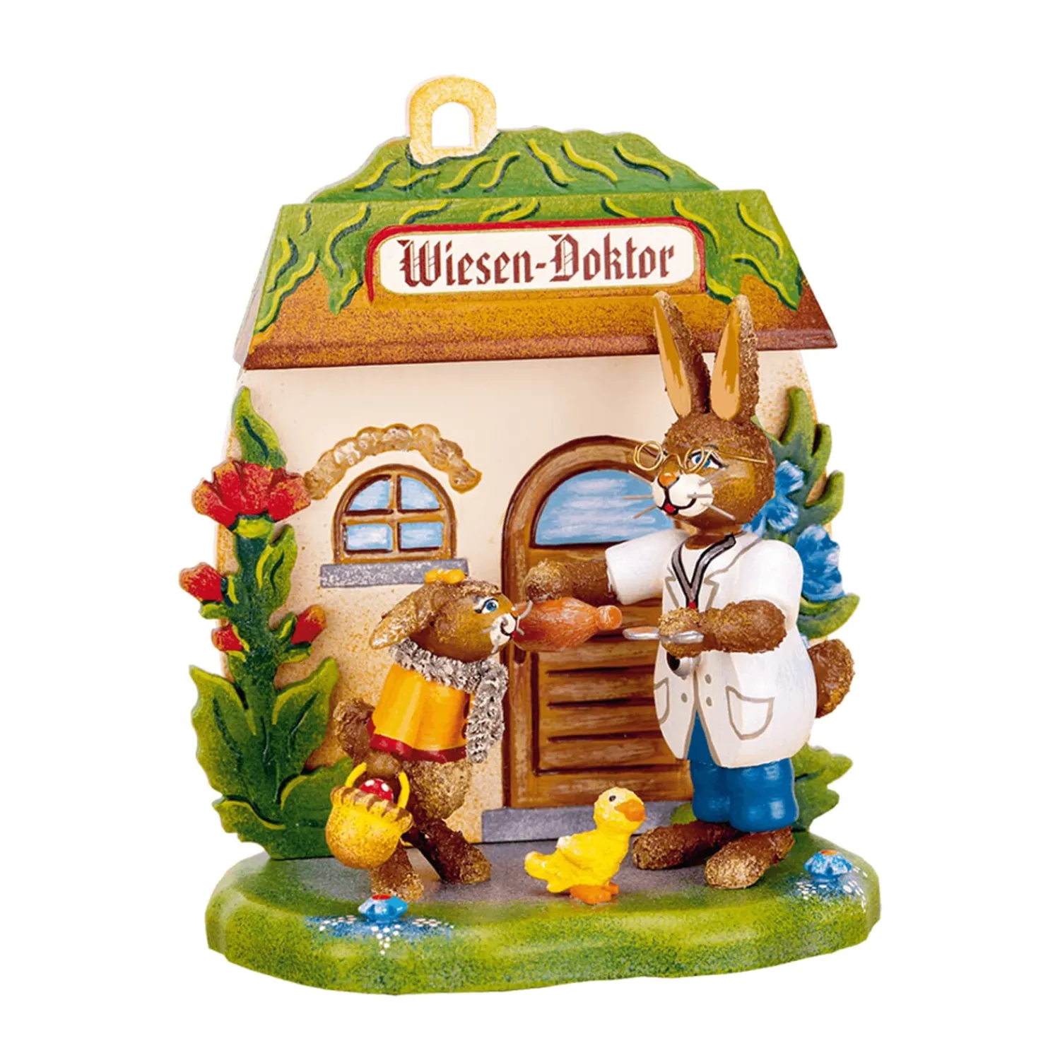 Hubrig Volkskunst Hubrig Miniatures|Rabbit Doctor