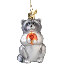 Poesie in Glas Glass Tree Decorations|Racoon