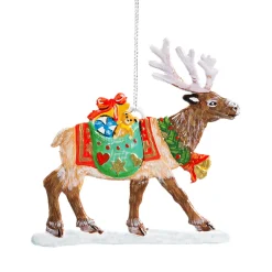 * Pewter Tree Decorations|Reindeer