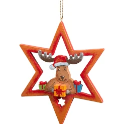 * Wood Tree Decorations|Reindeer