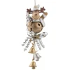 * Metal Tree Decorations|Reindeer With Bell