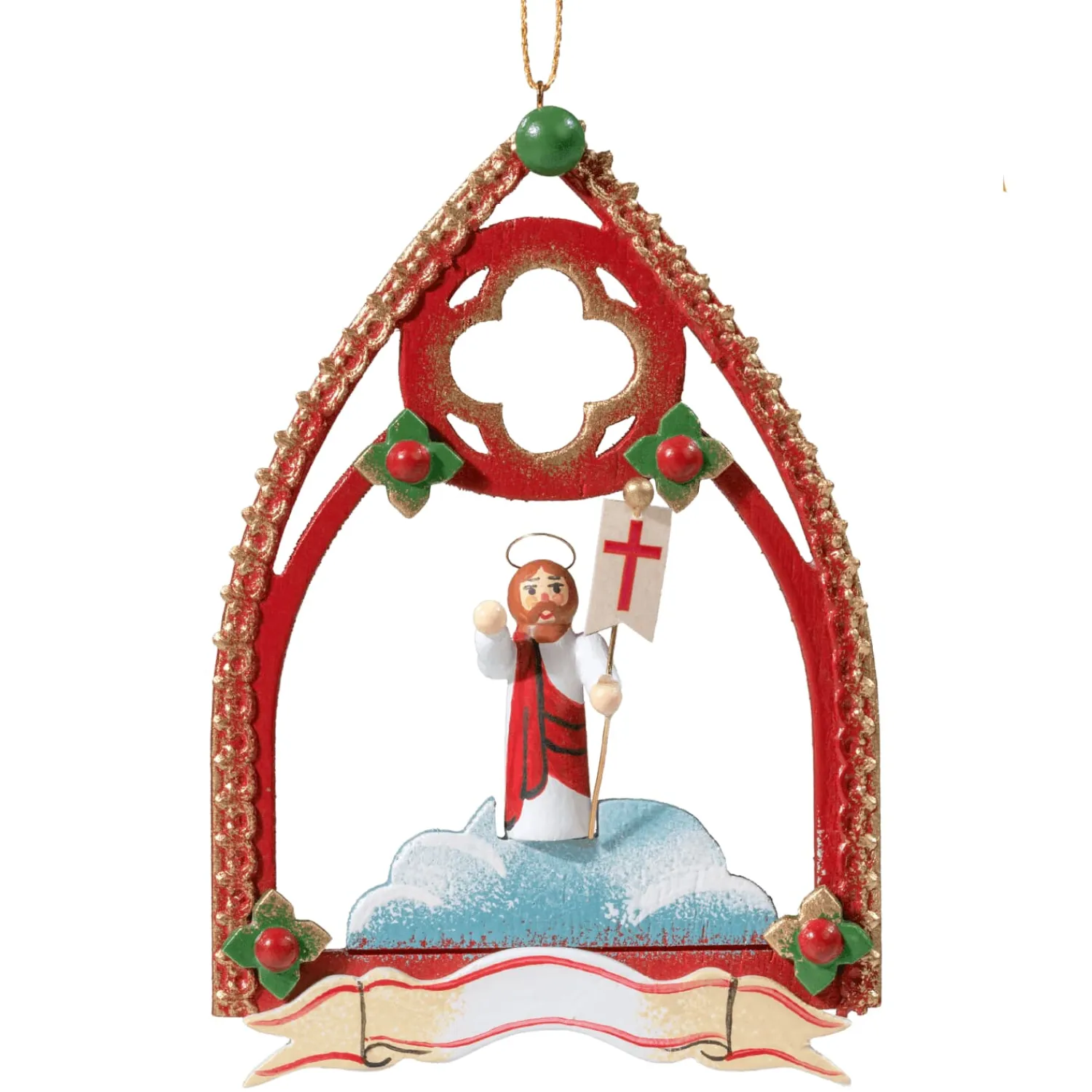 * Wood Tree Decorations|Resurrection Of Jesus
