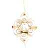* Wood Tree Decorations|Rhombus With Holy Family