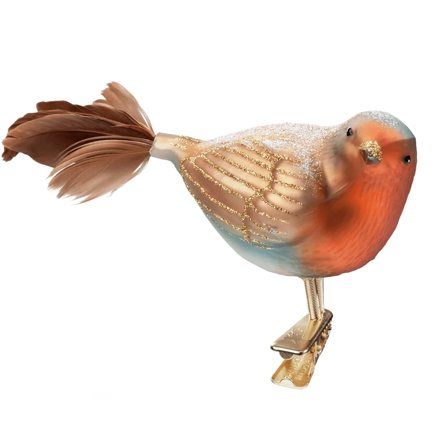 Poesie in Glas Glass Tree Decorations|Robin
