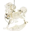 * Brass Tree Decorations|Rocking Horse, Silver-Plated