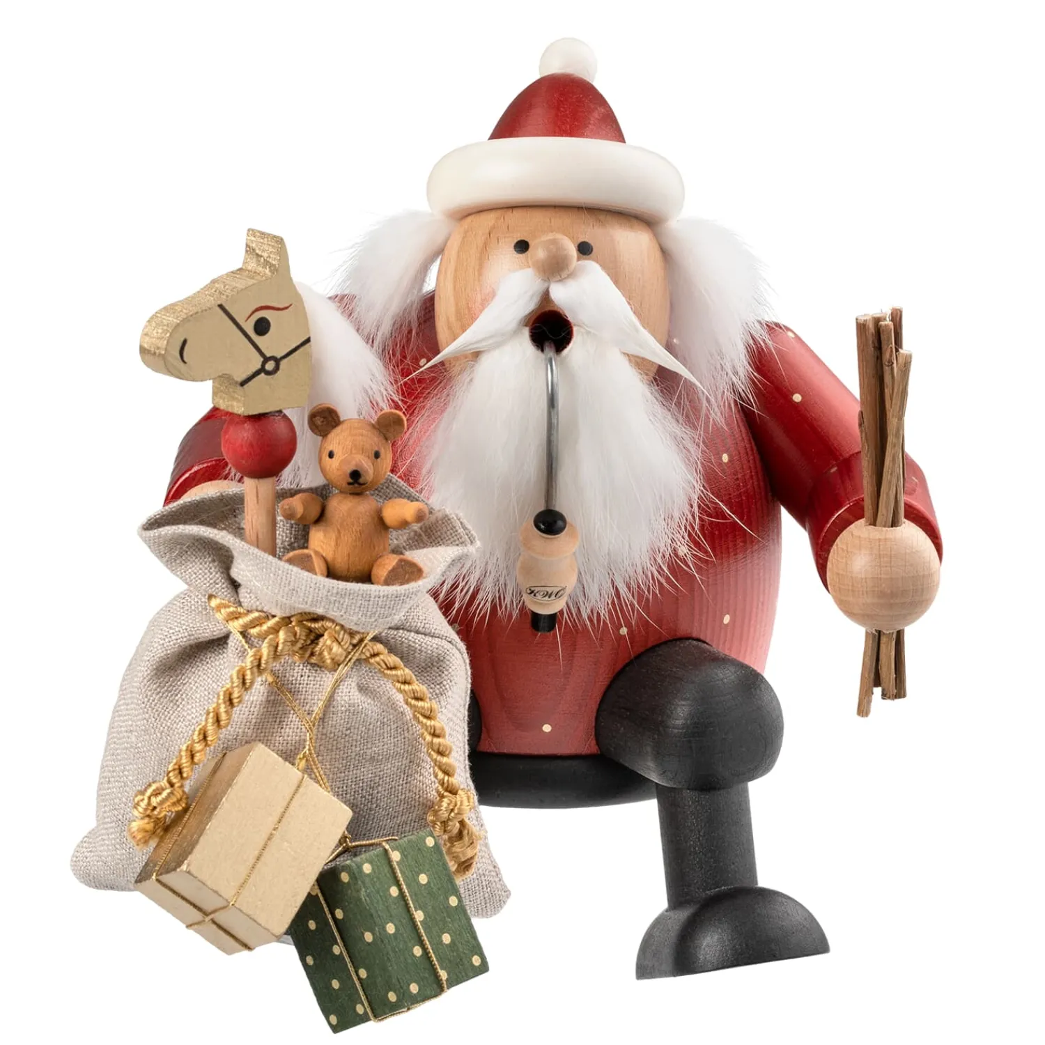 KWO Incense Smokers|Santa Claus With Gift Sack, Incense Smoker