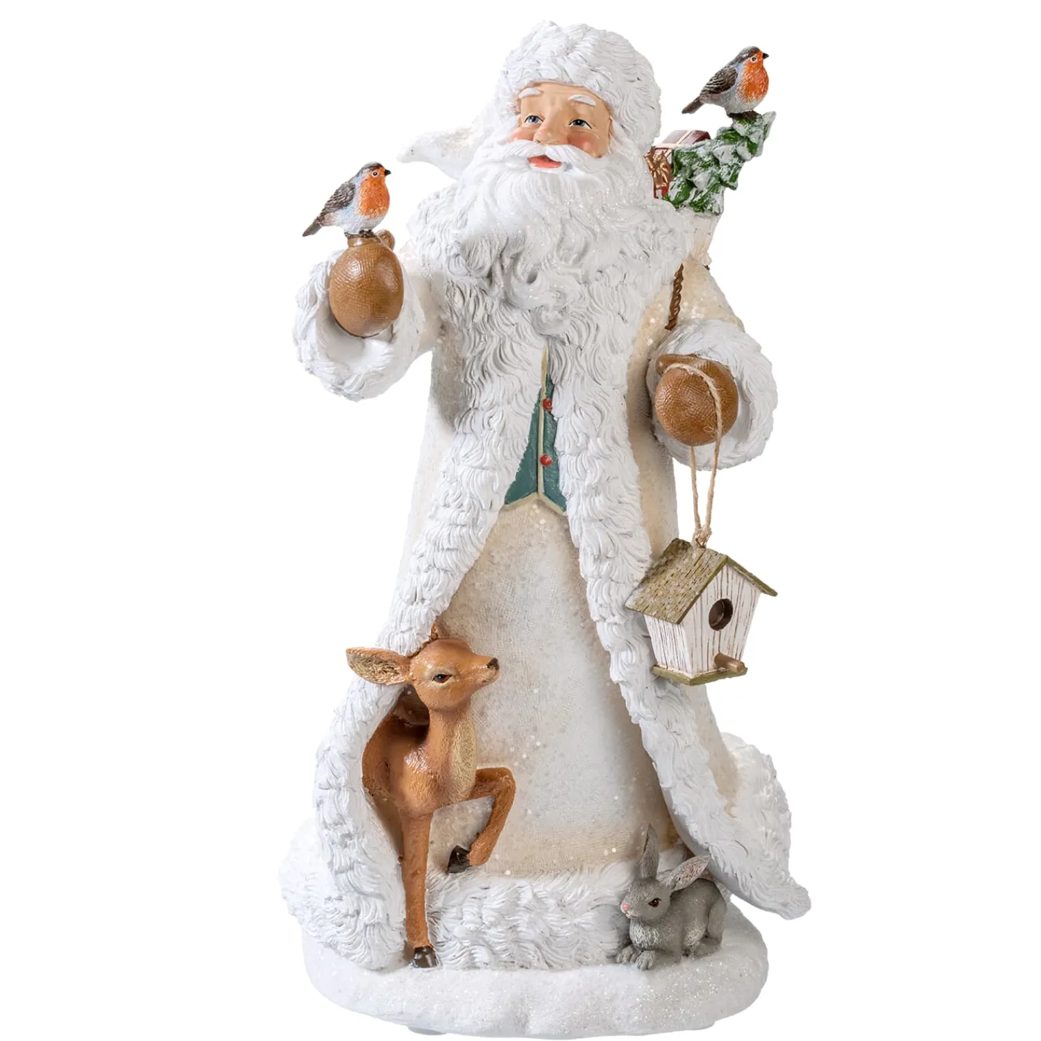 * Decorative Figurines|Santa With Animals