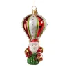 Poesie in Glas Glass Tree Decorations|Santa's Balloon Ride
